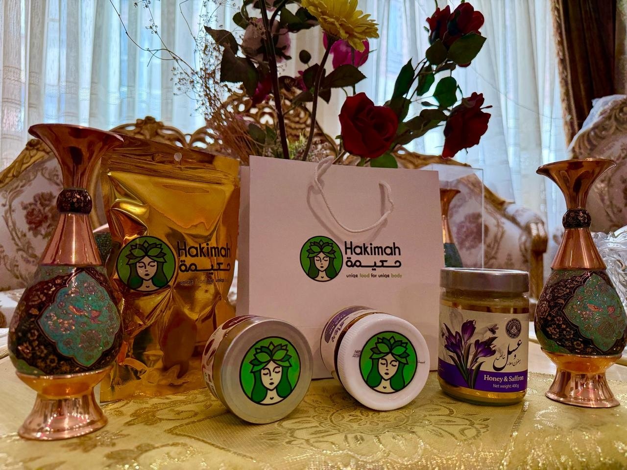 Hakimah honey saffron